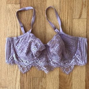 Victoria’s Secret mauve lace bra